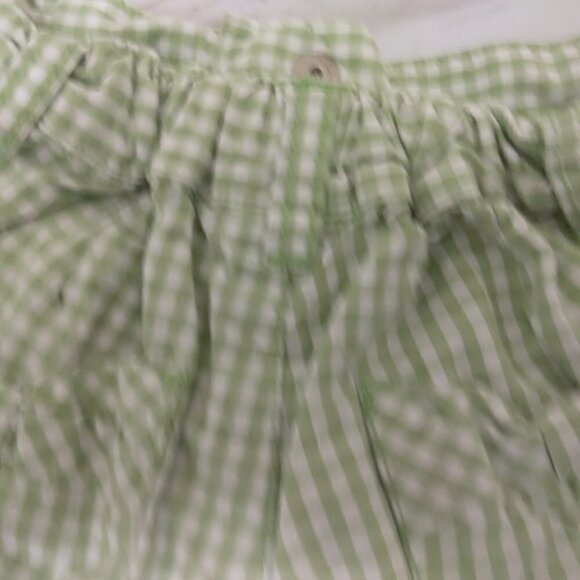 Gymboree | Green Check Elastic Waist Shorts | Size 3 - Picture 6 of 7